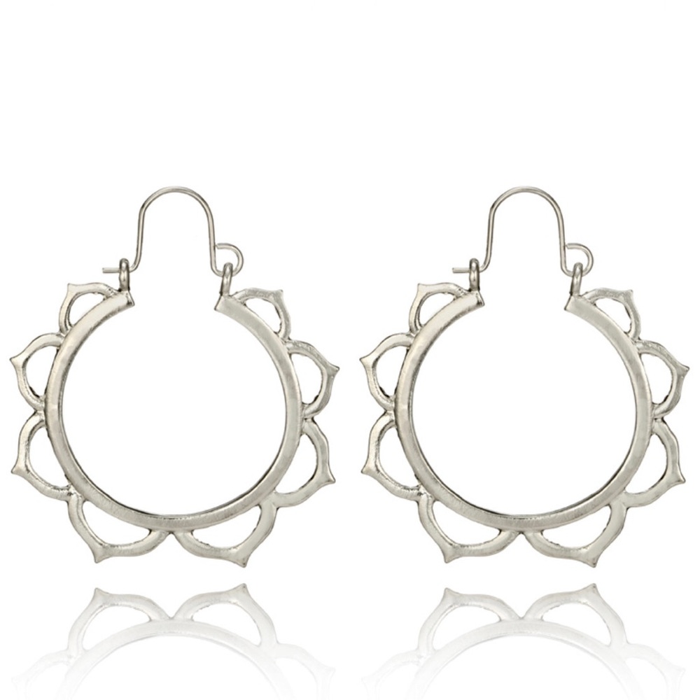 3/$30 Silver Minimalist Bohemian Earrings - Picture 2 of 4